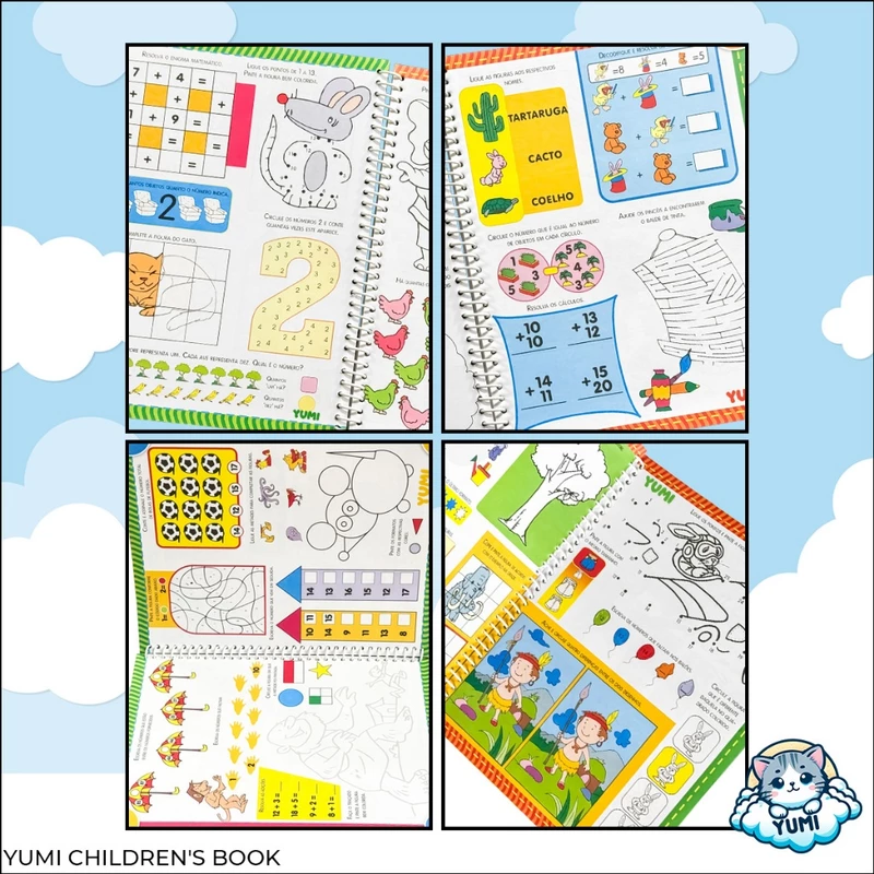 Livro Infantil Educativo com 1000 Atividades de Colorir — foto 7
