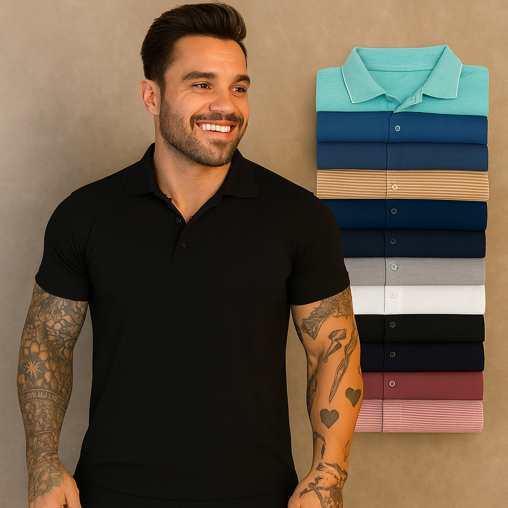 Gola Polo Masculina Algodão 30.1