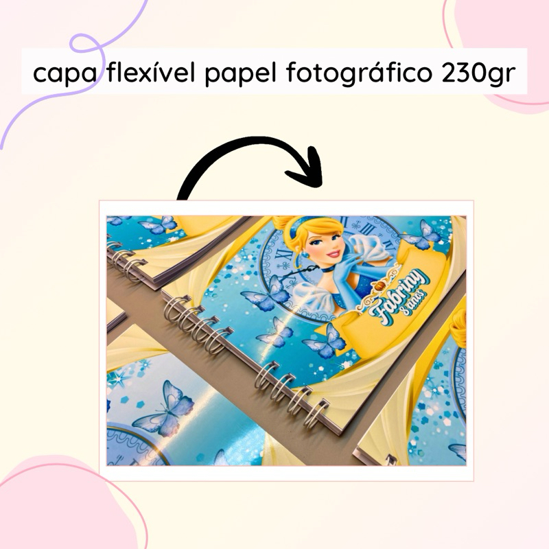 Kit 10 livros de colorir Cinderela | lembrancinha de aniversário| Revista de colorir