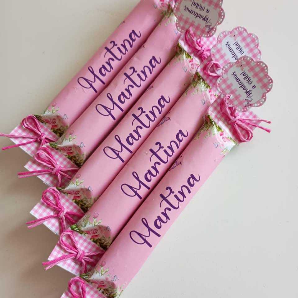 JUJUBA PERSONALIZADAS LEMBRANCINHA MATERNIDADE - CHA REVELAÇAO - CHA DE BEBE E ANIVERSARIO - COM TAG