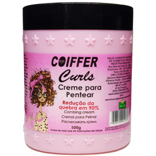 Creme De Pentear Curls Coiffer 500gr No-poo E Low-poo em Oferta na Shopee