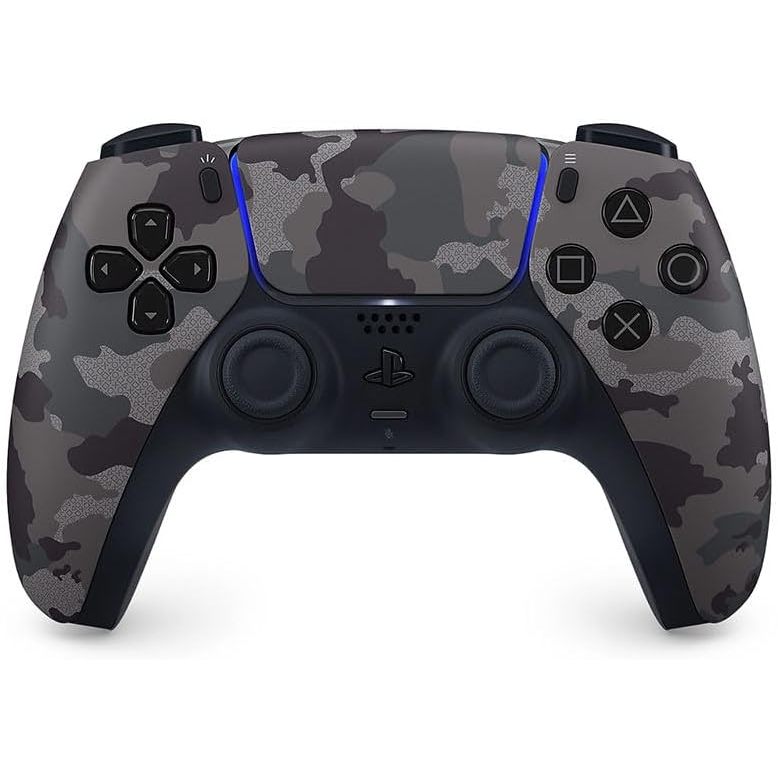 Controle Ps5 Camuflado Original Dualsense Joystick Sem Fio Sony Playstation Cfi-zct1w Gray
