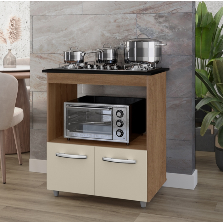 Armário de Cozinha com Nicho para Microondas e Forno: Onde Comprar | BuscaProdutos