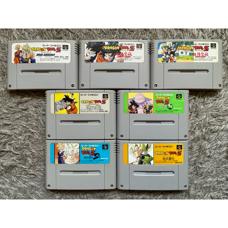 DRAGON BALL Z - SUPER NINTENDO - SUPER FAMICOM - JOGO ORIGINAL