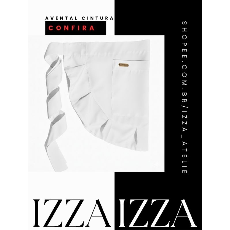 Avental com Babado: Onde Comprar | BuscaProdutos