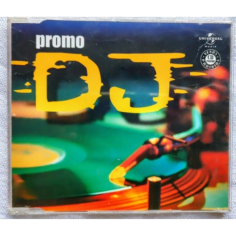CD Promo DJ - Universal Music - Original Usado - 2001 Orishas Gabrielle Henrique Iglesias Modjo S Club 7