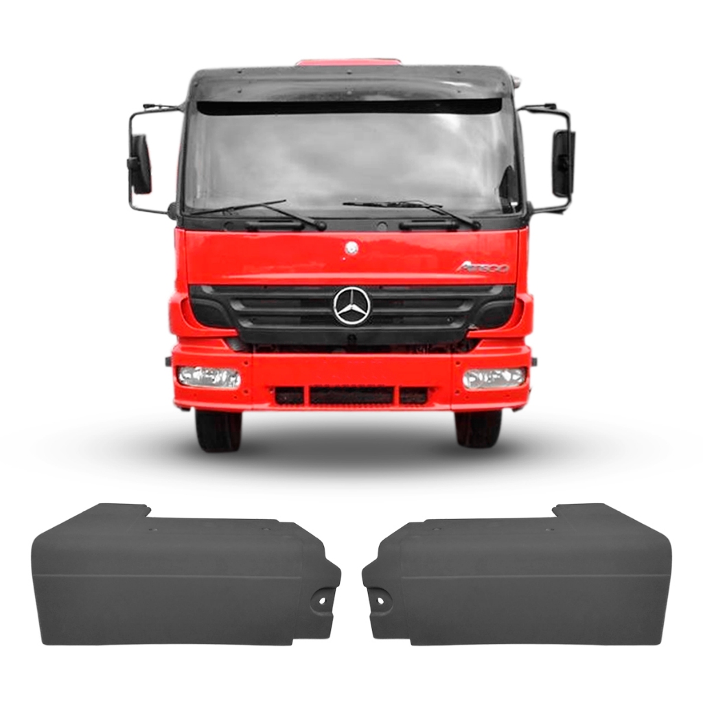 Extensão Para-lama Lateral Mb Atego Cabine Simples 9588814201 - 9588814301 Peça Original