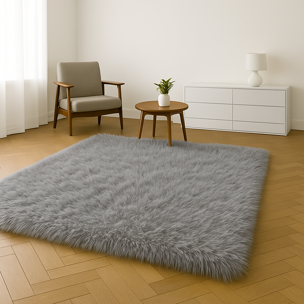 Tapete Sala Felpudo 1m Premium Pelo Alto