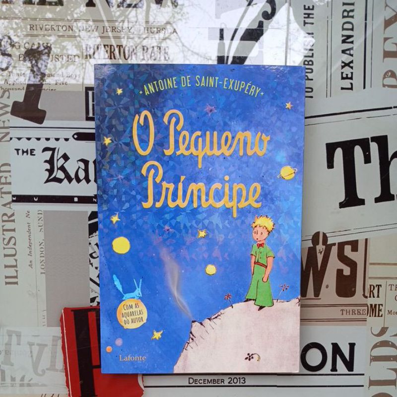 O Pequeno Príncipe - Antoine de Saint-Exupery (capa azul)