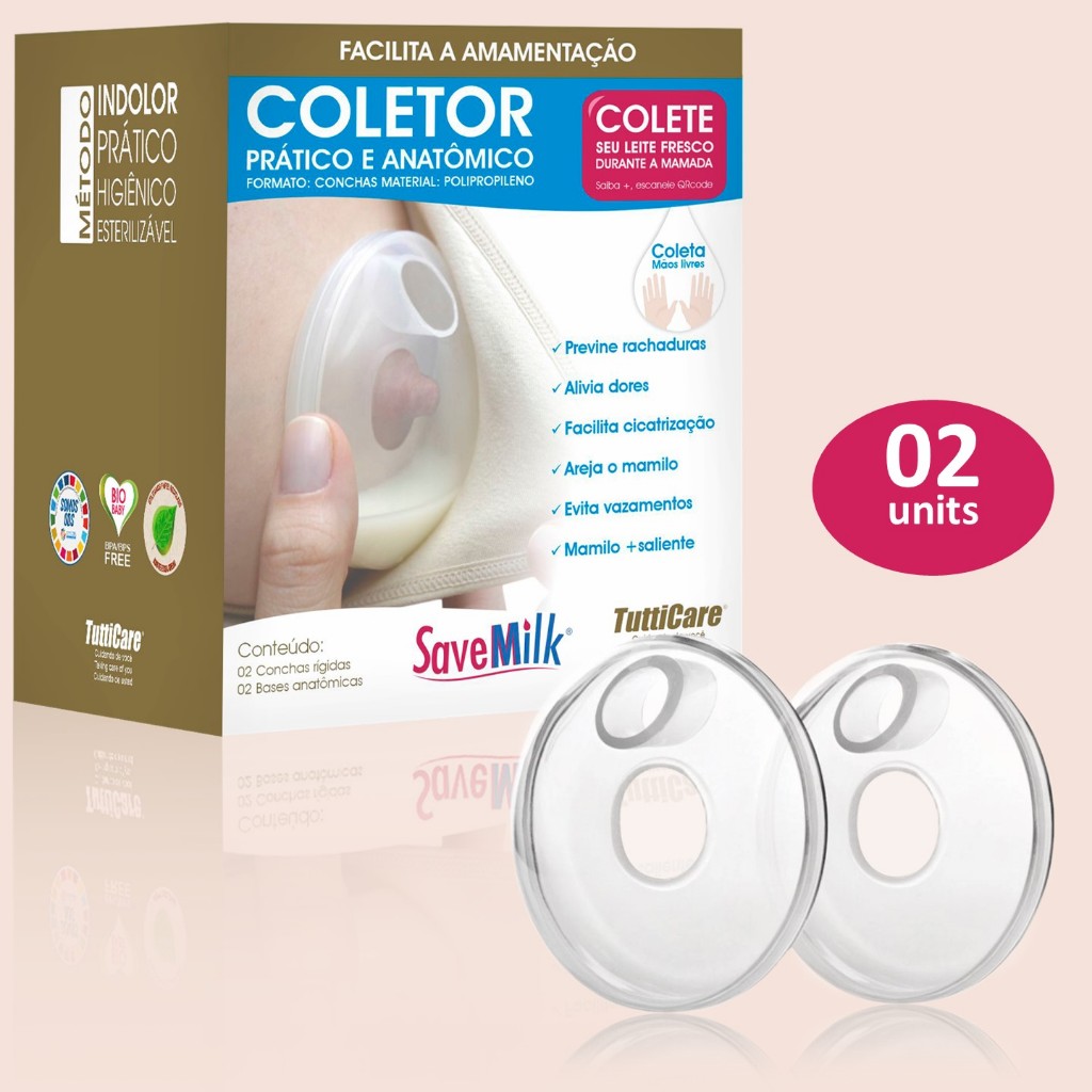 CONCHA AMAMENTAÇÃO - CONCHA COLETORA DE LEITE MATERNO - PÓS PARTO em Oferta na Shopee
