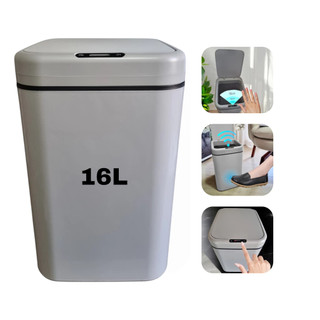 Lixeira Inteligente Automática com Sensor de Movimento 16L/20L – Design Moderno, Antiodor e Prática