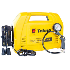 Compressor de Ar Tekna CP6.0T-MK 6L 1,2HP Elétrico Portátil 127V ou 220V
