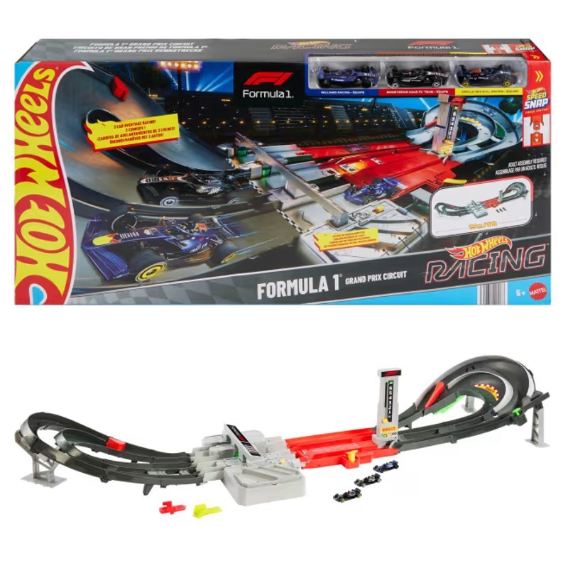 Hot Wheels Pista Racing F1 Circuito Grand Prix - Mattel em Oferta na Shopee