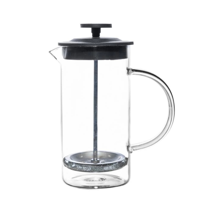 Cafeteira de Vidro Prensa Francesa e Tampa Lyon 400ml Lyor