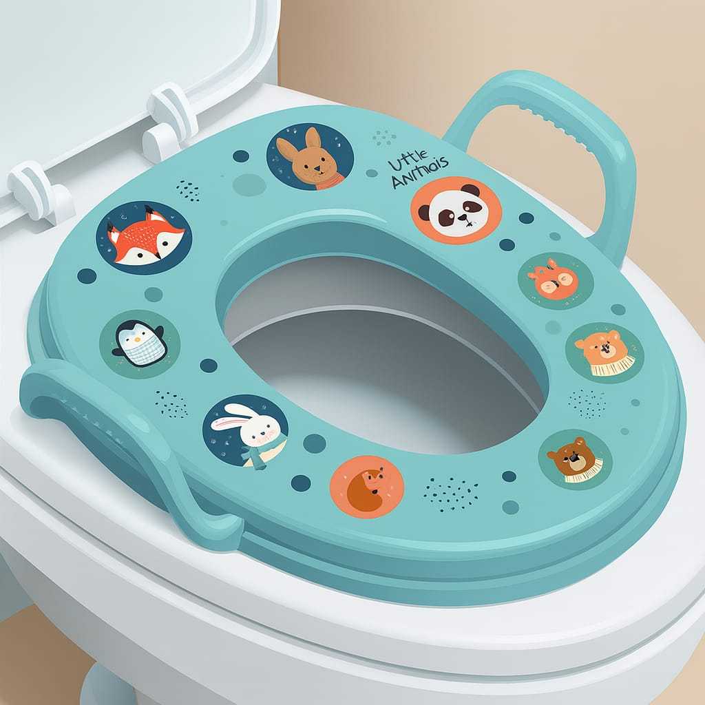 Assento Para Vaso Sanitário Assento Redutor De Privada Infantil Treinamento Desfralde Bebê Plasutil