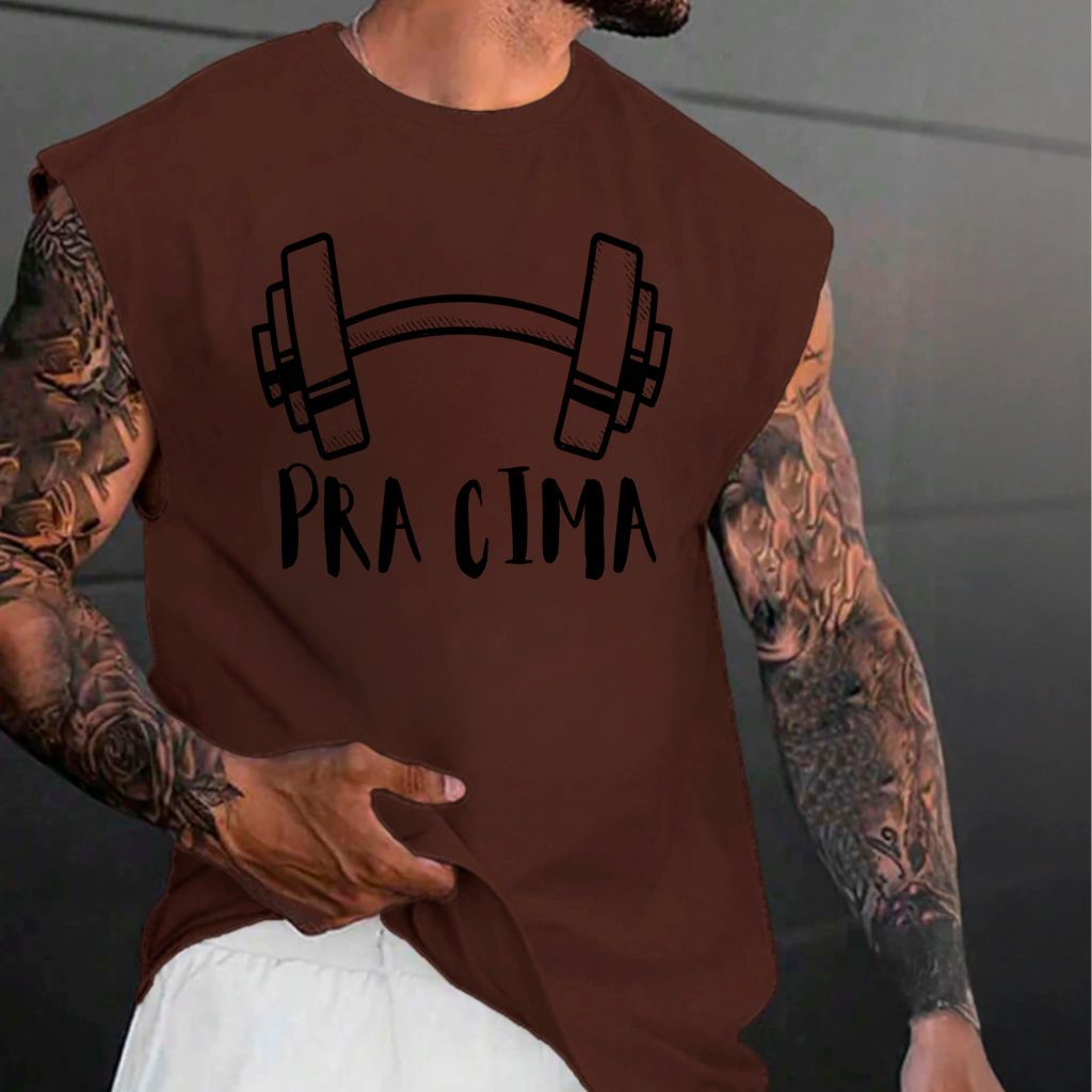 Camiseta Oversized Regata Estilo STREETWEAR Academia Fitness Lazer Caminhada