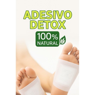Adesivos Detox Para Pés- Eliminador de Toxinas Corporal em Oferta na Shopee