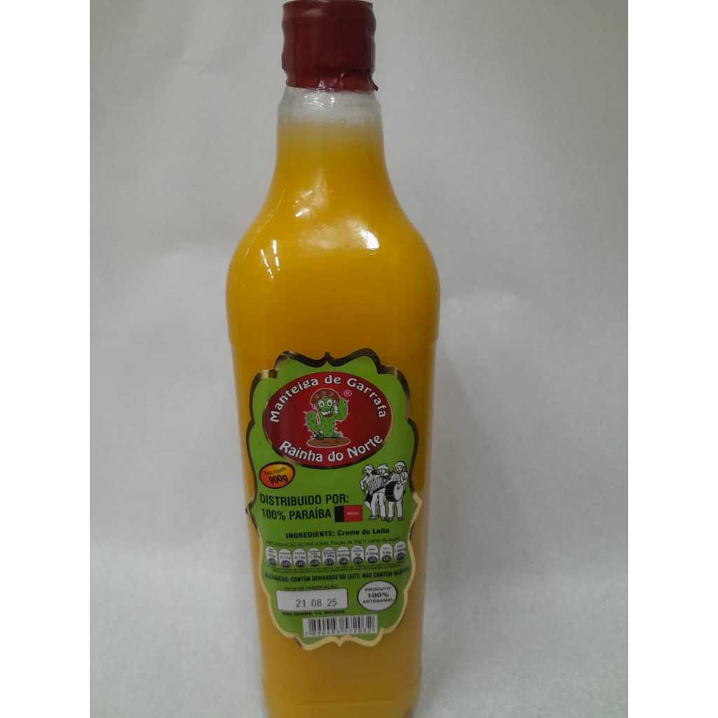 MANTEIGA DE GARRAFA PURA DA PARAÍBA - 900GRS