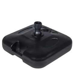 Base de Ombrelone Guarda Sol Bel Areia Agua Piscina Jardim 22kg Preta Reforçado - Original Belfix