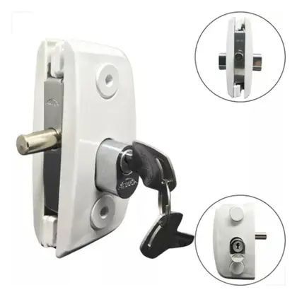 fechadura para porta de abrir 1520 vidro temperado blindex em Oferta na Shopee