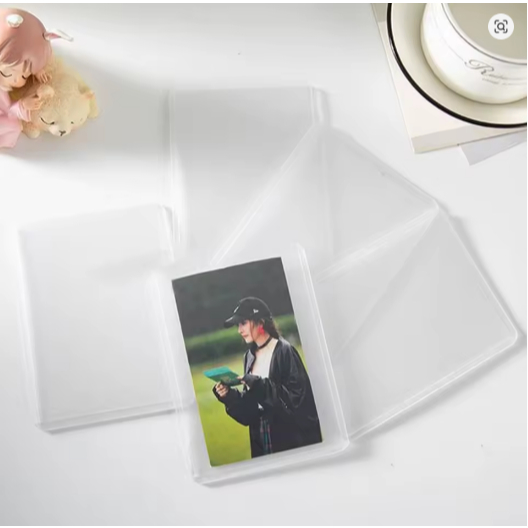 kit 10,20,30,40,50 Protetor de Cartas, Documentos Padrão Básico Transparente
