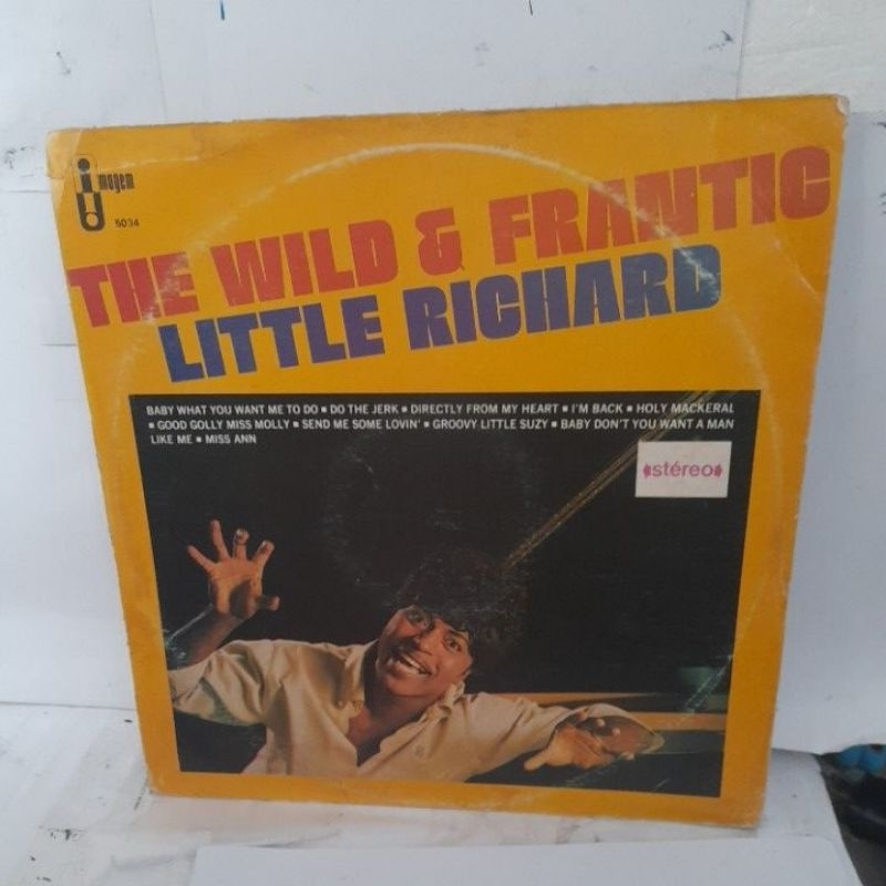 lp vinil little Richard  . the wild e frantic