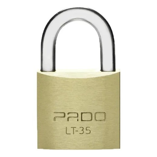Cadeado em Latão LT-35mm Pado Envio Imediato