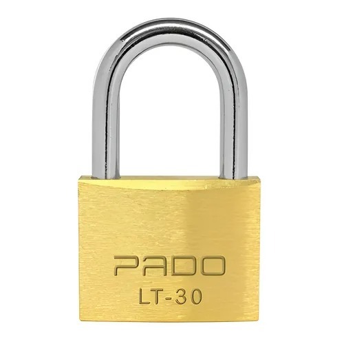 Cadeado em Latão LT-30mm Pado Envio Imediato