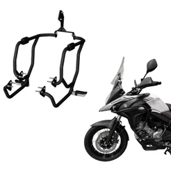 Protetor de Motor e Carenagem Com Pedaleira Braz - Suzuki Vstrom 650