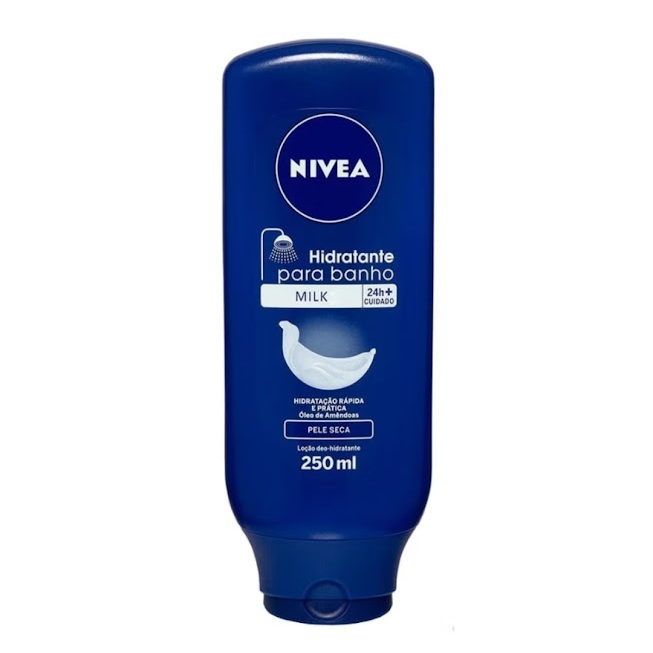 Nivea Hidratante para Banho 5 em 1 Com Óleo de Amêndoas 250ml