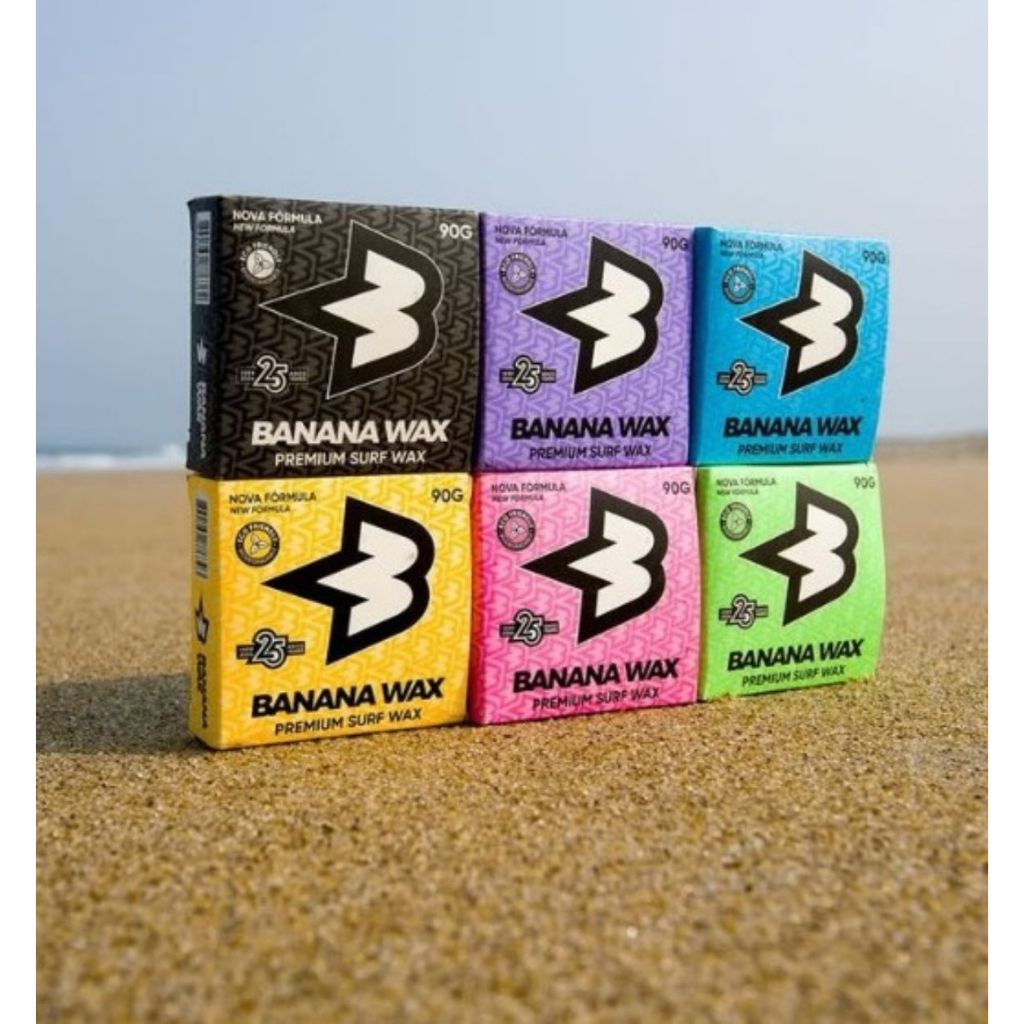Parafina Surf Wax Banana Wax Premium 90g