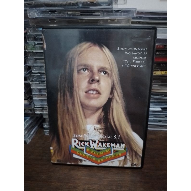 DVD: Rick Wakeman - Viagem ao centro da terra