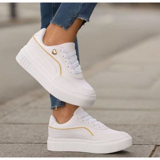 Tênis Casual Feminino Leve – Perfeito para Trabalhar ou Passear Promoção Envio Imediato em Oferta na Shopee