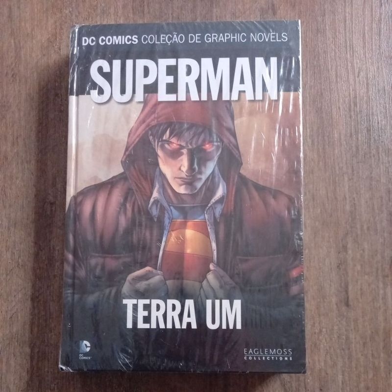 Hq Superman- Terra Um (coleção sagas definitivas-eaglemoss) - Hq Nova e Lacrada