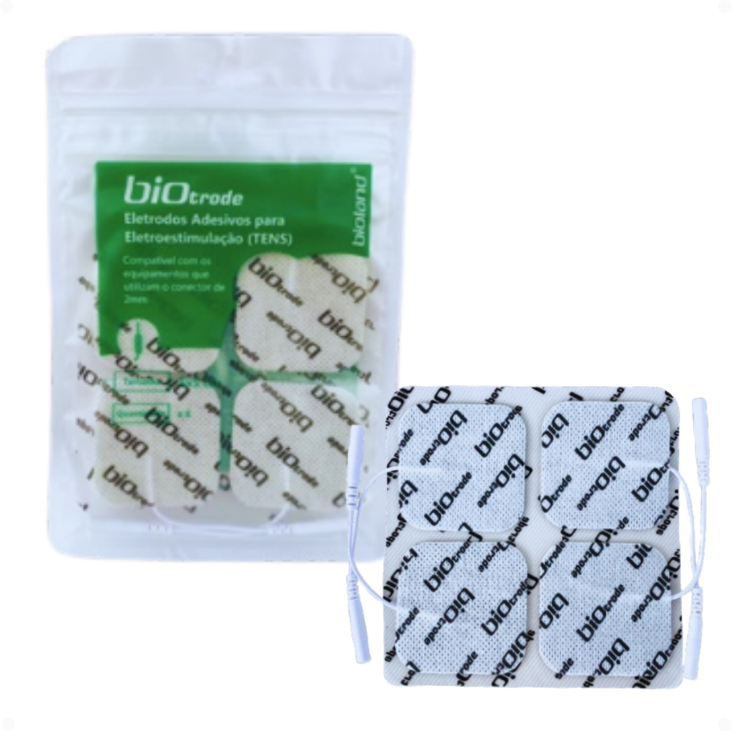 Eletrodo Auto adesivo Fisioterapia Massageador 5x5cm Tens Fes Massagem Fisioterapia Esteticista