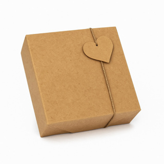 Caixa Para Presente Sem Visor Kraft 15x15x4 20 Unidades em Oferta na Shopee