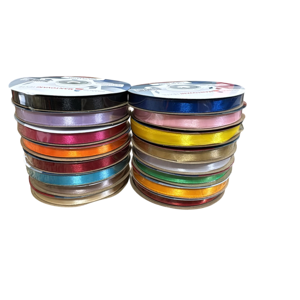 Rolo de Fita de Cetim Lisa Nº2  10mm - Rolo com 50metros- Diversas Cores - IMT - Escolha sua Cor em Oferta na Shopee