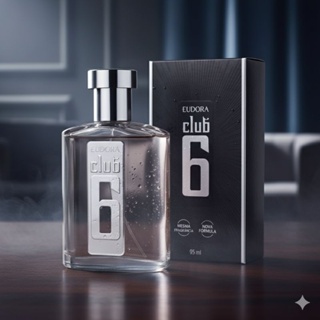Perfume Club 6 Desodorante Colônia 95ml em Oferta na Shopee