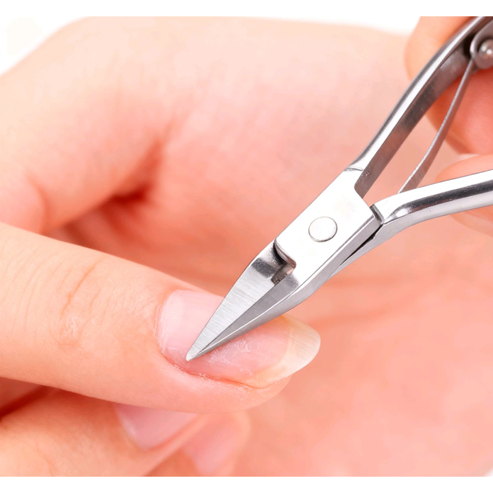 Remoção de pele morta, alicate de cutícula de aço inoxidável, cortador de unhas, ferramentas de manicure em Oferta na Shopee