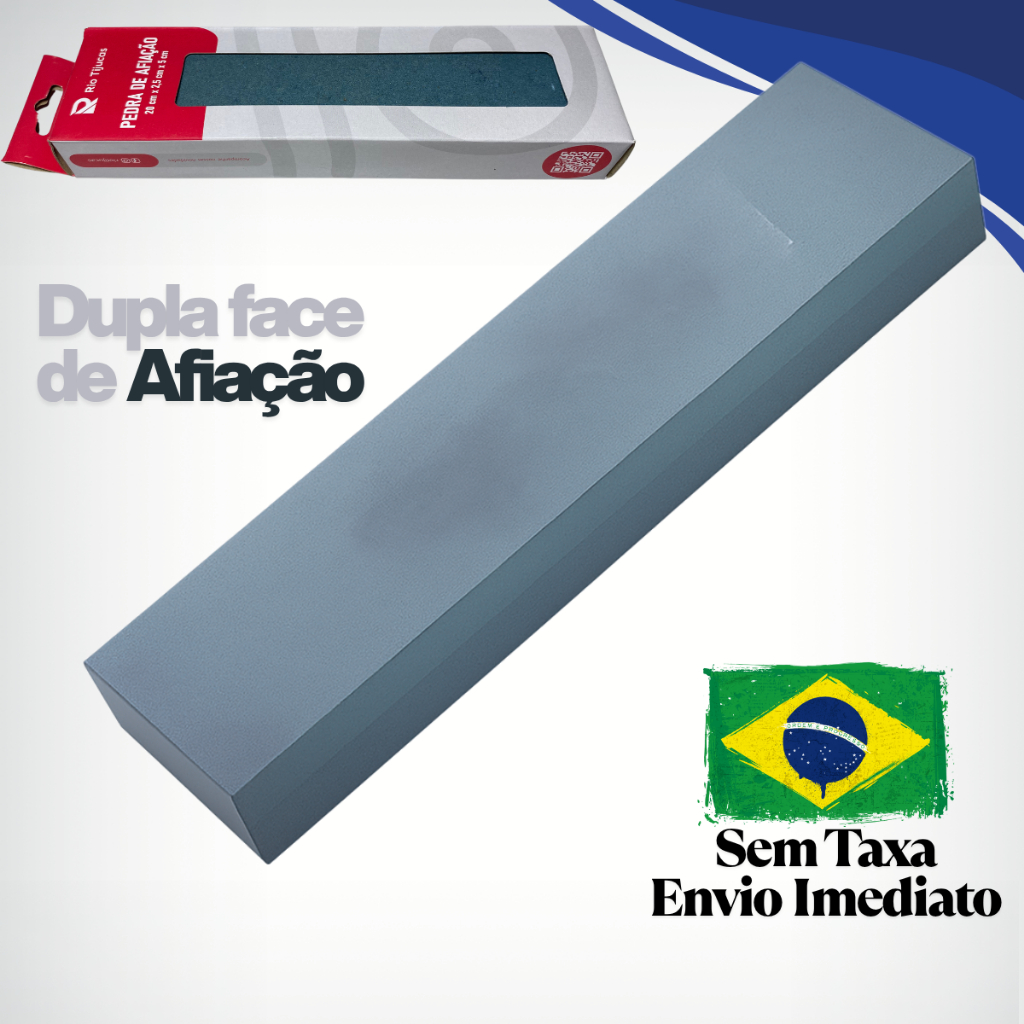 Pedra Para Amolar Afiar facas Canivetes Cutelos Tesouras Lâminas Dupla Face