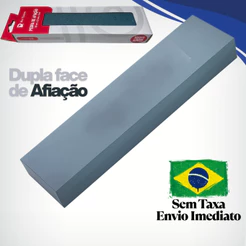 Pedra Para Amolar Afiar facas Canivetes Cutelos Tesouras Lâminas Dupla Face