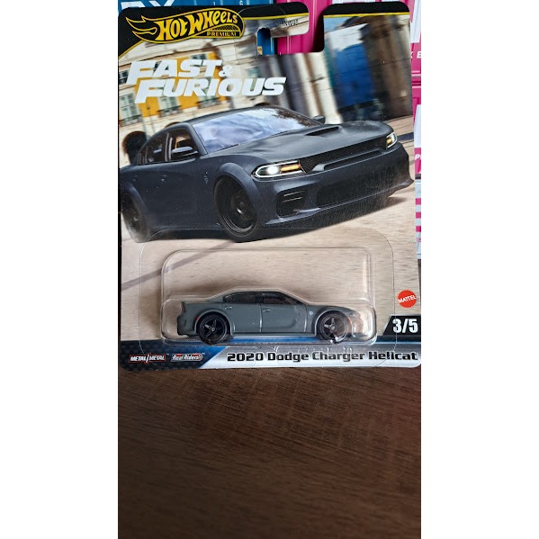 Hot Wheels 2020 Dodge Charger Hellcat - Velozes e Furiosos Premium –Fast X