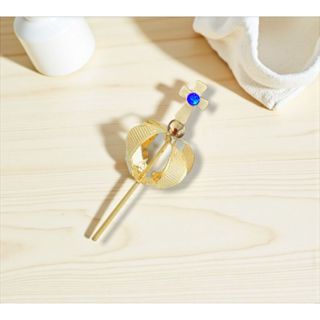 Coroa Folheada N1 Para Imagem De Nossa Senhora Até 12cm em Oferta na Shopee