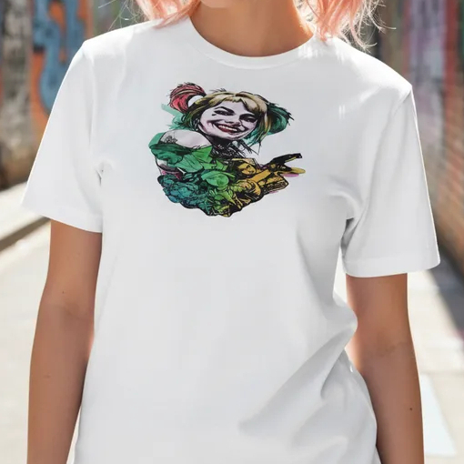 Camiseta personalizada da Arlequina