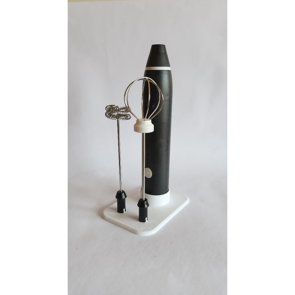 Base Suporte Mixer Espumador Leite 3D - Organize sua cozinha!