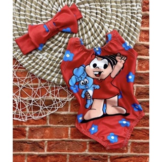 Maiô de Menina Body Personagem Infantil Bebê Biquini Criança Moda Praia Picina em Oferta na Shopee