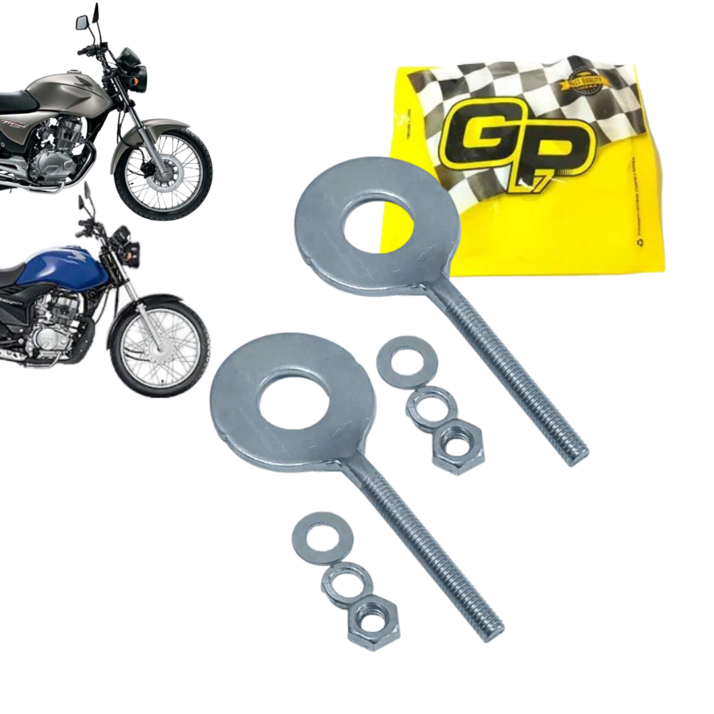 Esticador Corrente Transmissão Completo Honda Cg 150 - Cg 125 Fan Titan (PAR) em Oferta na Shopee