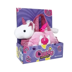 Pelúcia Cutie Handbag Multikids Baby - Bolsa Unicórnio