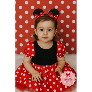 Lacinho/Presilha orelhinha Minnie Vermelha Parzinho em Oferta na Shopee