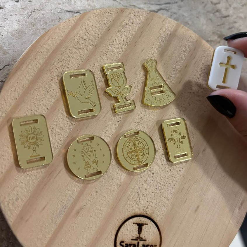 Passantes Temas Religiosos - Coleção PITAKOS - 5 unidades em Oferta na Shopee